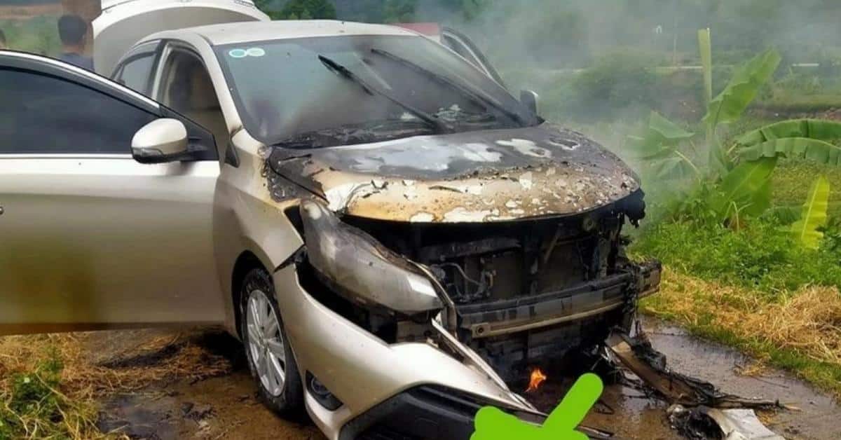 thói quen xấu khiến ô tô bốc cháy