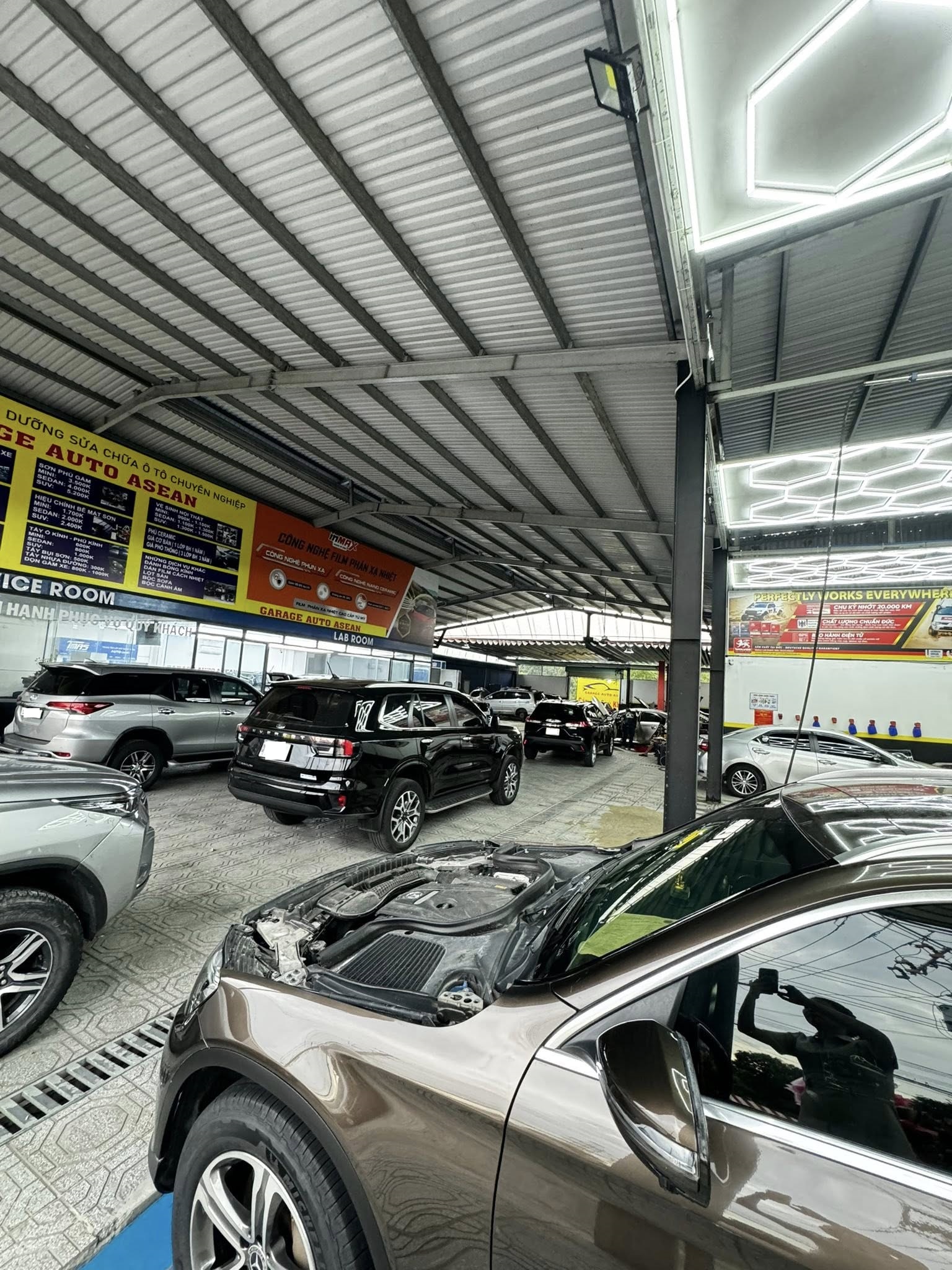 garage ô tô uy tín tại Bình Dương