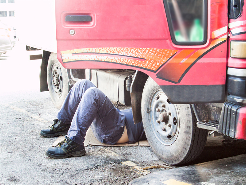 chăm sóc bảo dưỡng xe tải