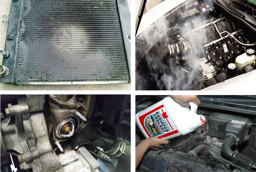 Ôtô chết máy vì hư hỏng hệ thống làm mát