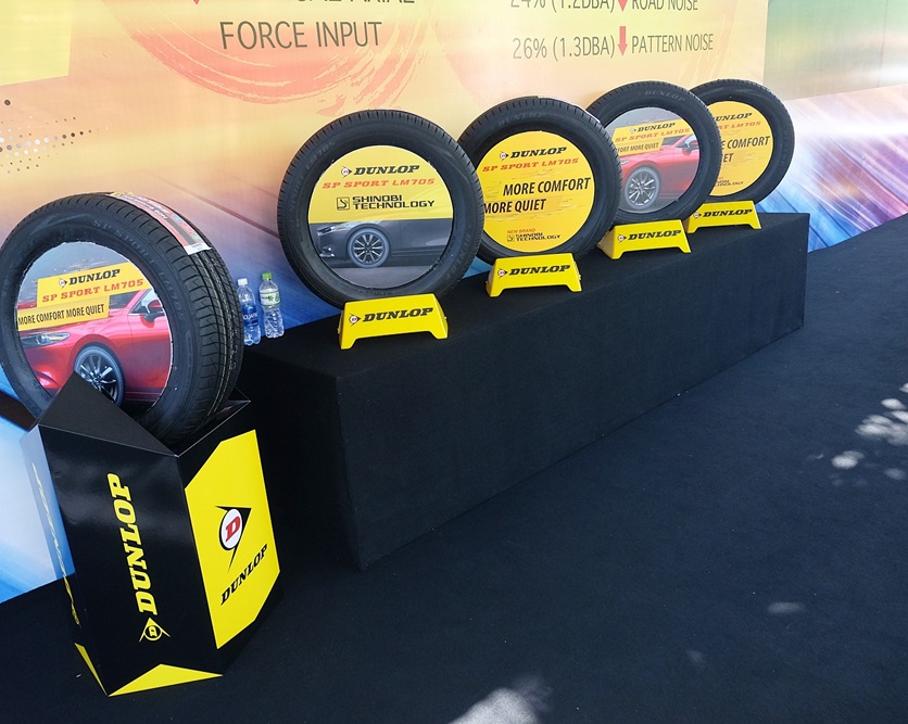 lốp xe du lịch Dunlop chính hãng tại Bình Dương - TPHCM