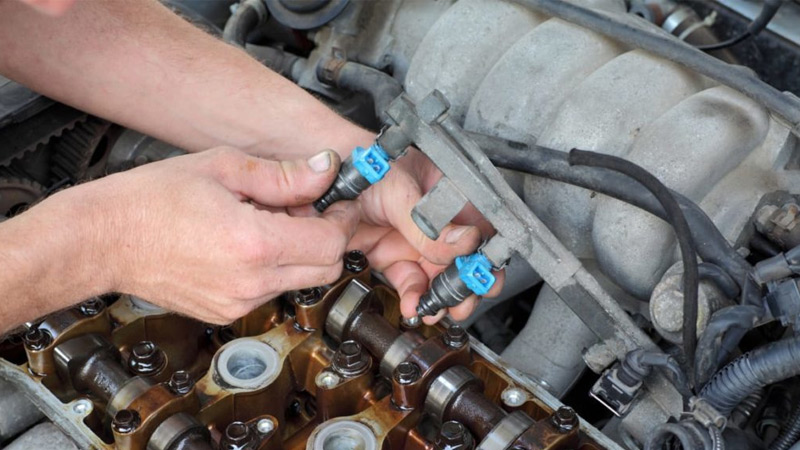 Kim phun nhiên liệu bị tắc