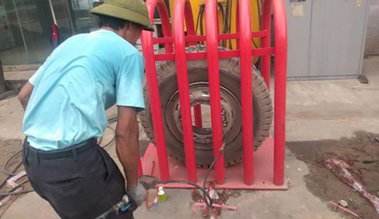 bơm lốp xe tải