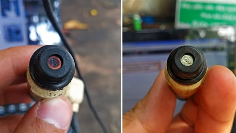 Kim phun nhiên liệu bị tắc