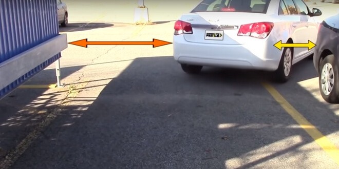 cách lùi xe đúng