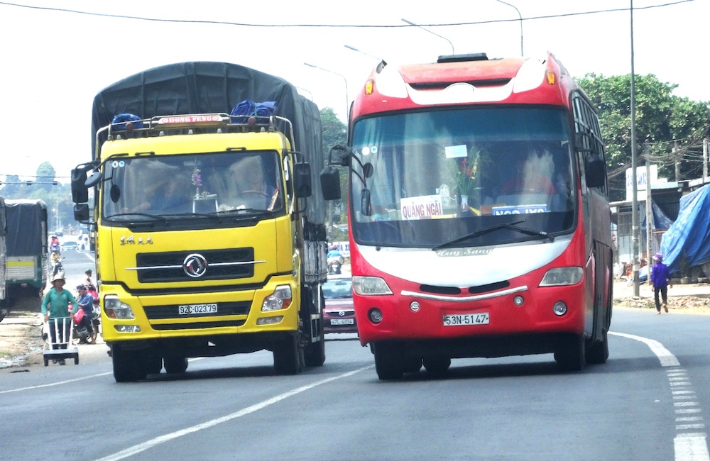 lái xe đường dài