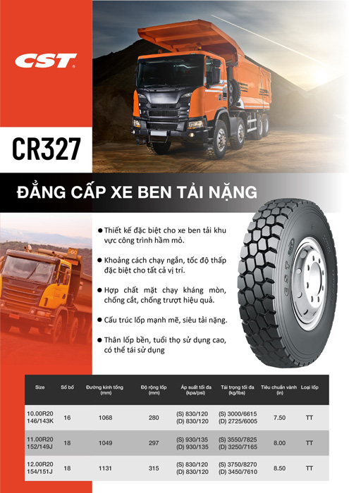 lốp CST Chengshin CR327