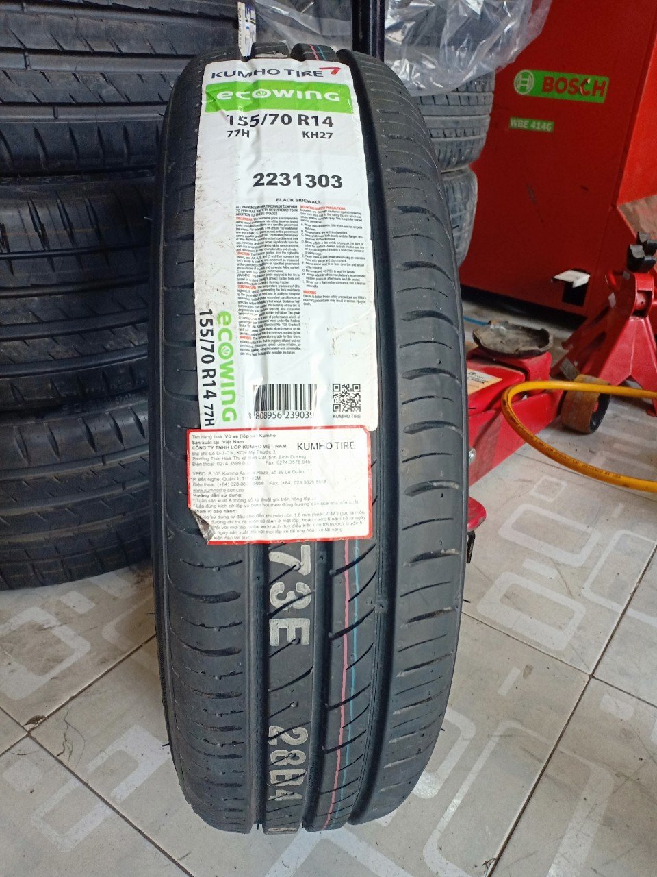 lốp ô tô kumho chính hãng