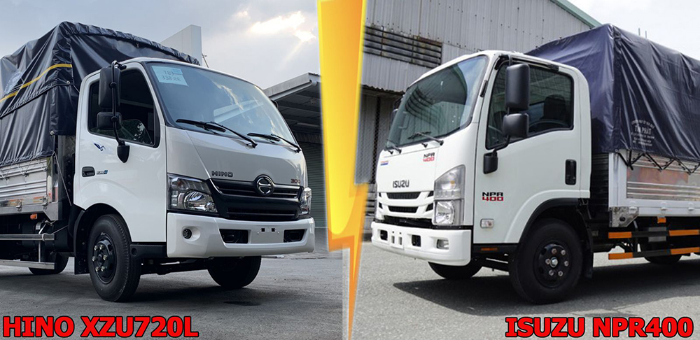 xe tải của Isuzu và Hino hãng nào tốt hơn