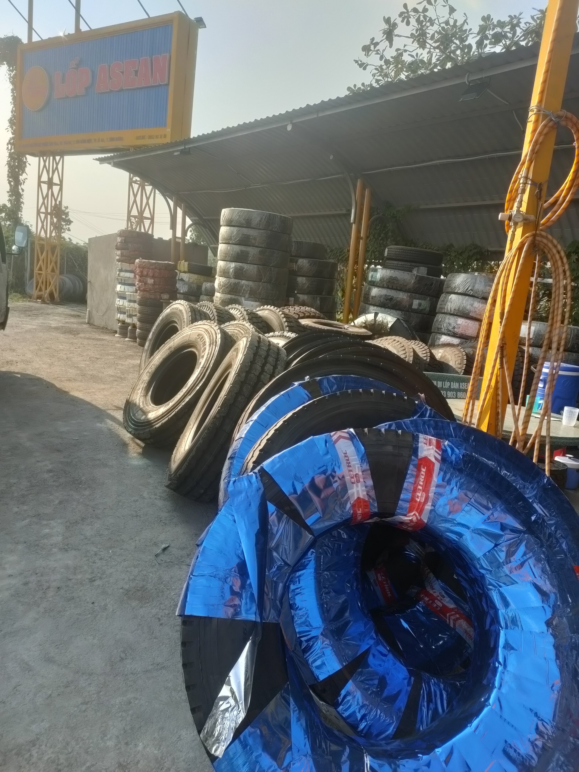 lốp ô tô Bridgestone chính hãng ở đâu tại Bình Dương