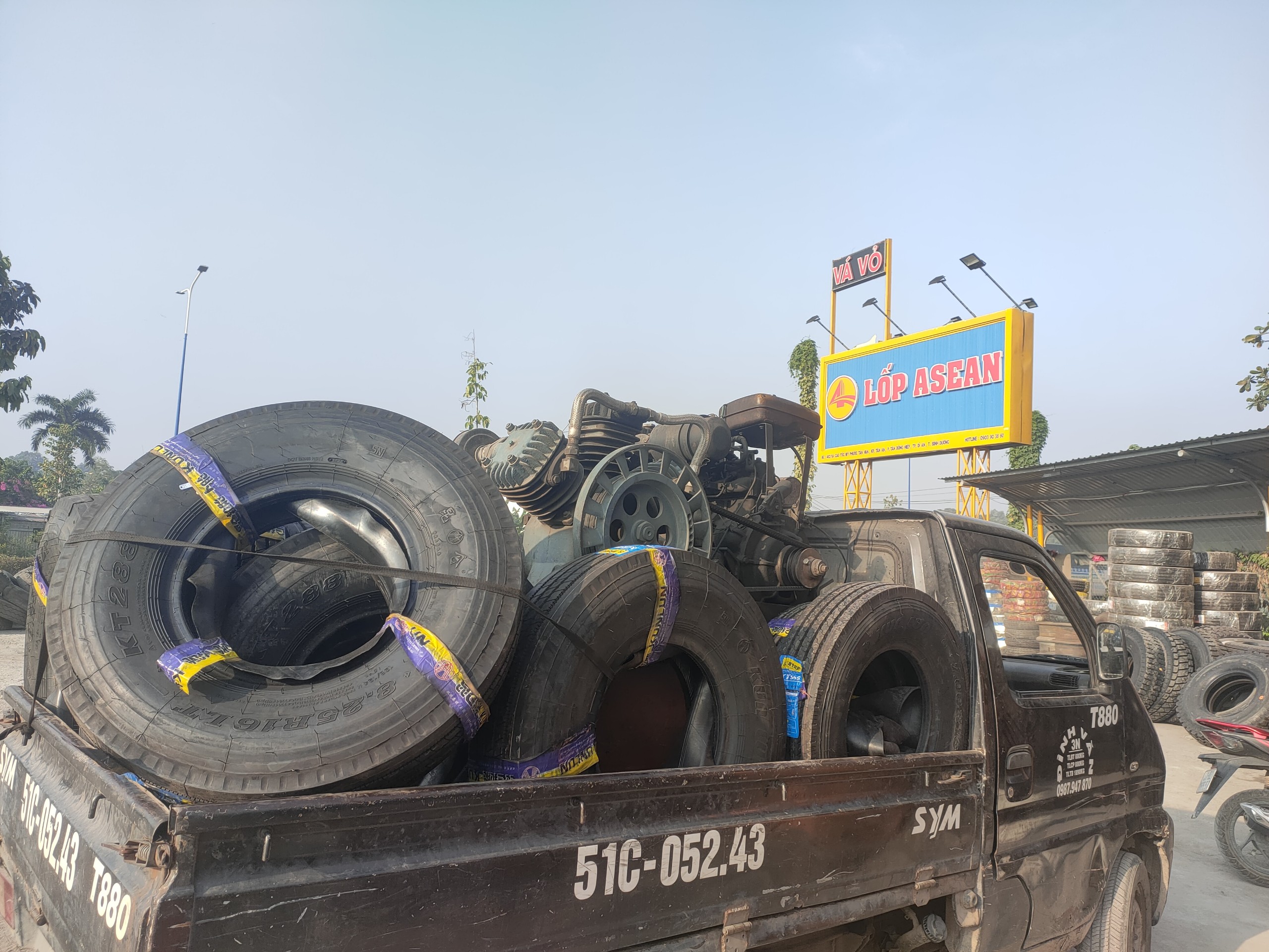 dịch vụ lốp lưu động tại bình dương