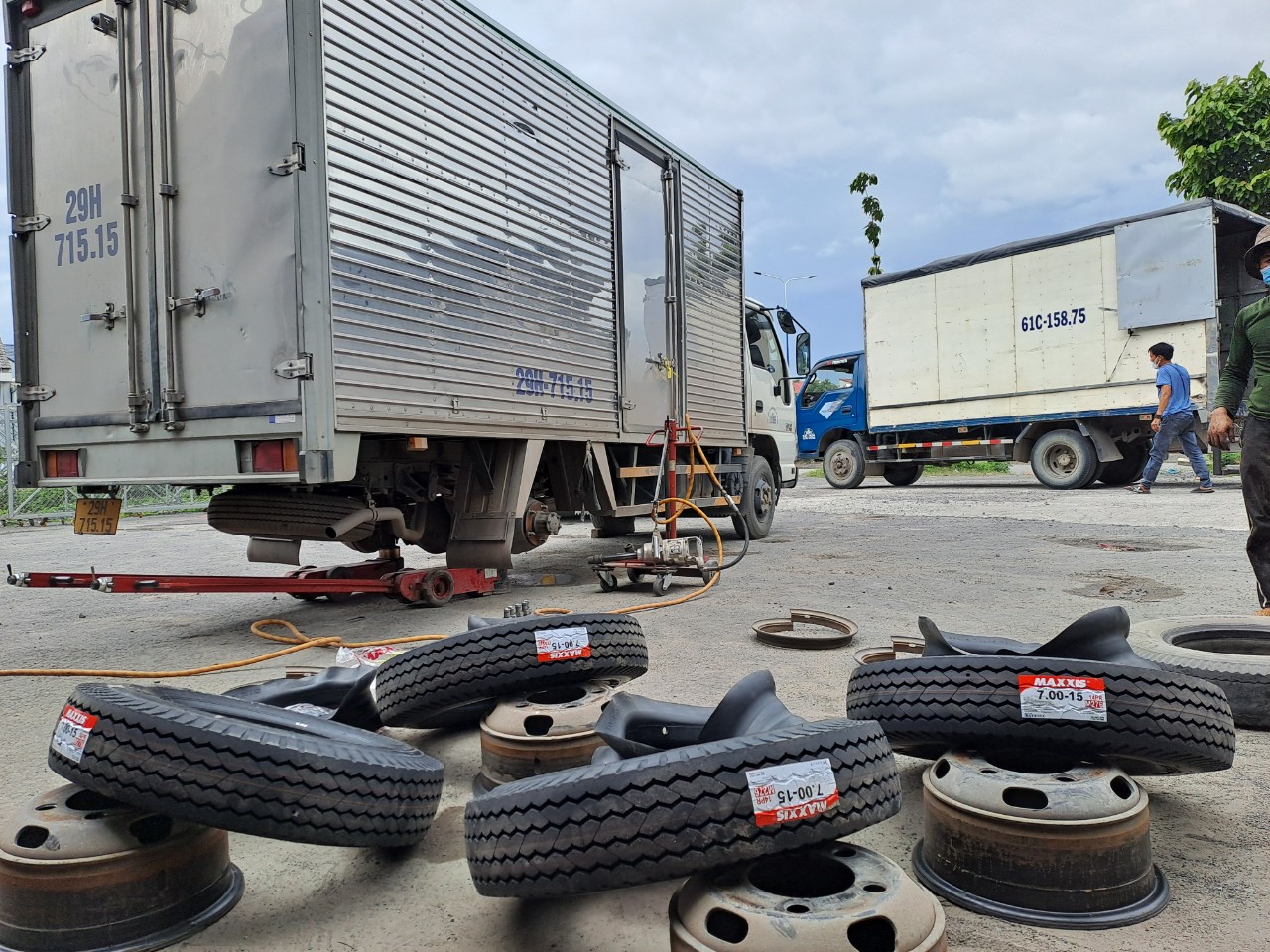 đại lý lốp xe tải 8 tấn