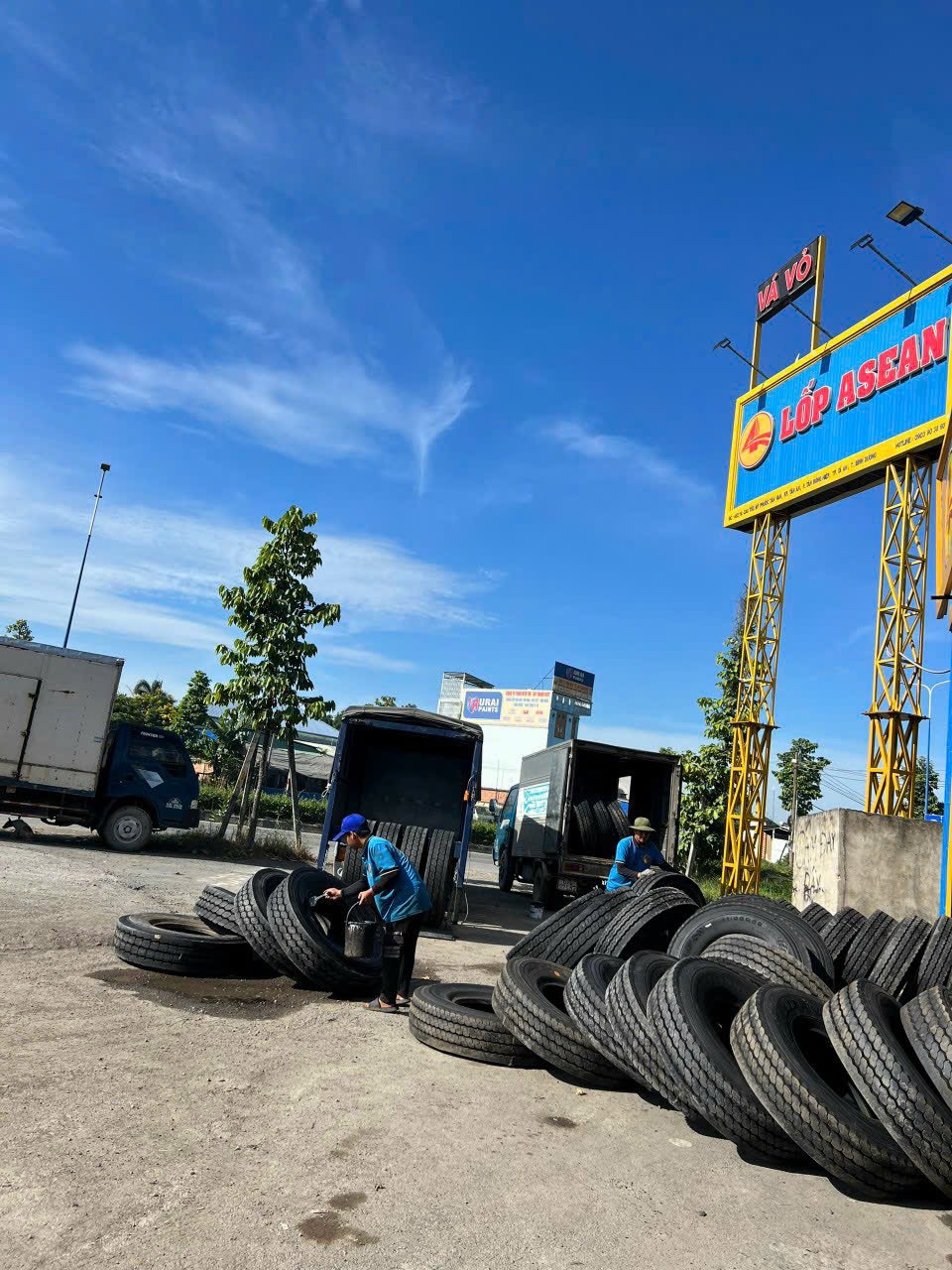 đại lý lốp xe tải