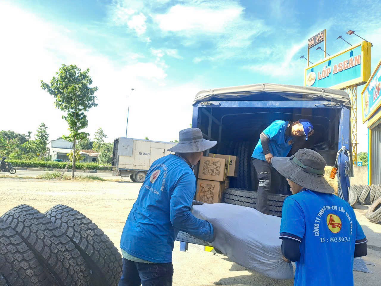 lốp xe tải nội địa Việt Nam