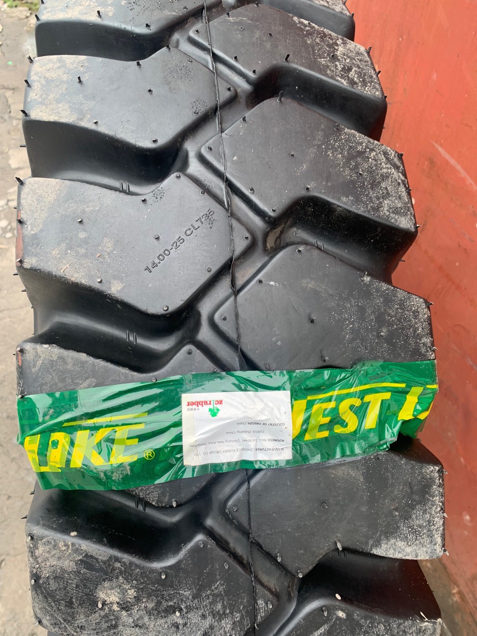 lốp West Lake 14.00-25 CL735 gai bệt chuyên chạy hầm mỏ