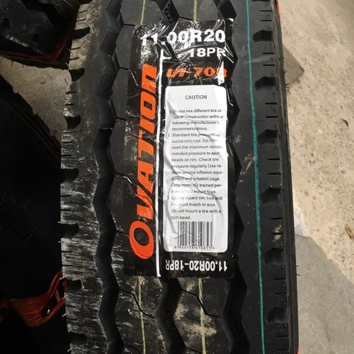 Lốp bố kẽm Ovation gai xuôi 11.00R20 VI-708