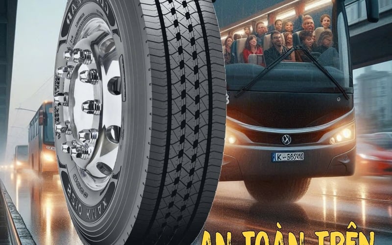 Lốp 12R22.5 chuyên xe khách tại TPHCM