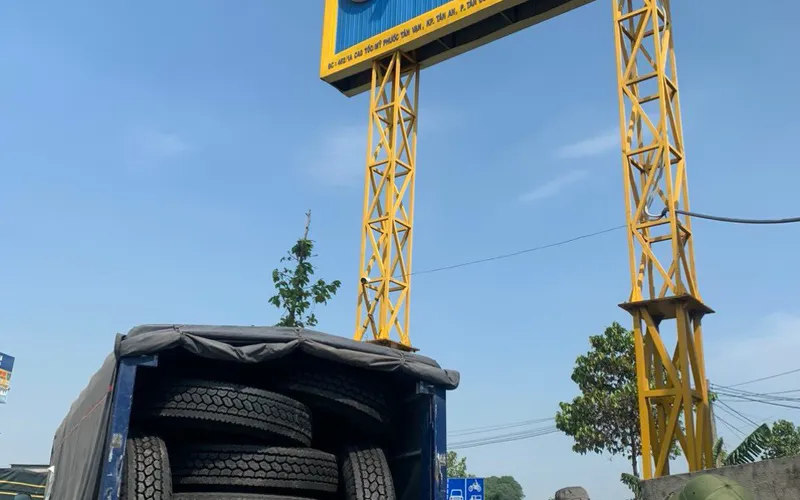 Lốp xe tải chạy đường dài tại Bình Dương - TPHCM