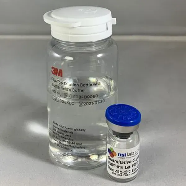 Qualitative Clostridium PT, Set of 3 Samples, supplied with DI Water hydration fluid