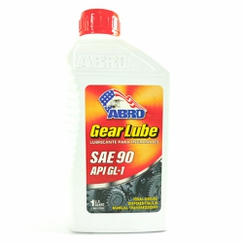 Dầu Nhớt Hộp Số Sàn Và Cầu Ô Tô ABRO Gear Lube SAE 90 API GL-1 (Chai 946ml / 1 U.S. QUART)