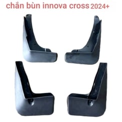 Bộ Chắn Bùn Xe Toyota Cao Cấp - Nhựa Dẻo ABS Chuẩn Form Cho Các Dòng Xe (Vios, Camry, Cross, Veloz, Altis, Yaris Cross, Innova 2007-2025)