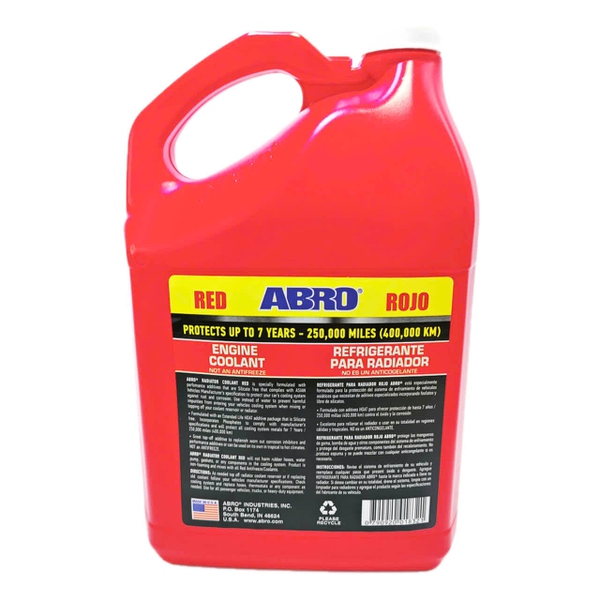 Nước làm mát ô tô ABRO (Mỹ) - Loại Đỏ & Xanh Lá (Can 3.785L)
