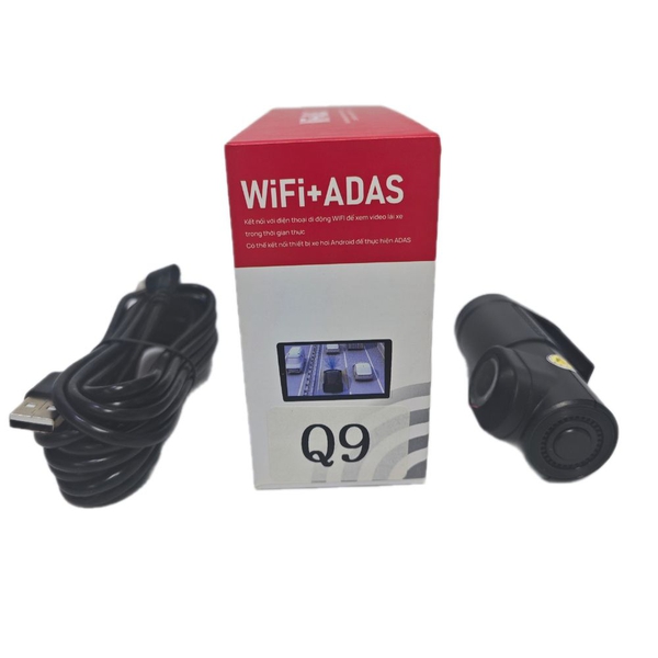 Camera hành trình Q9 (WiFi + ADAS) - Kết nối điện thoại và màn hình Android