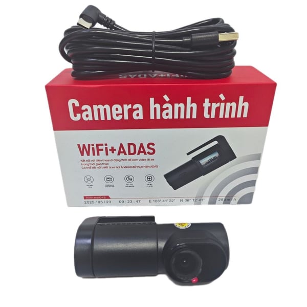 Camera hành trình Q9 (WiFi + ADAS) - Kết nối điện thoại và màn hình Android