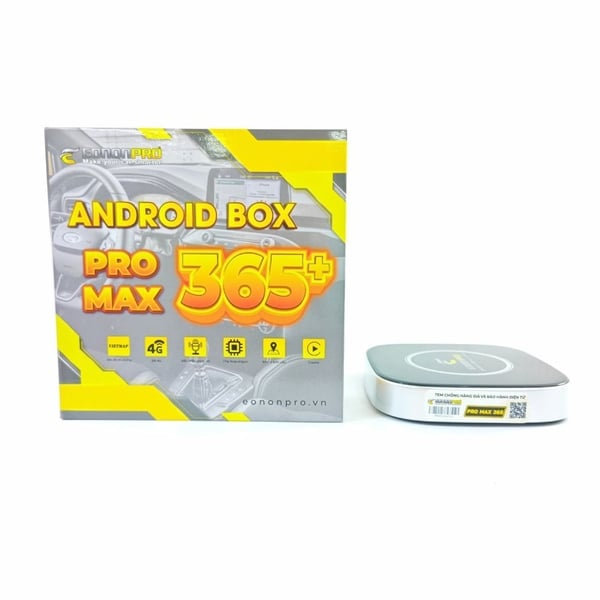 Android Box Ô Tô Eononpro Pro Max 365 Plus (Thế Hệ 2) - Cấu Hình Khủng 8GB+128GB