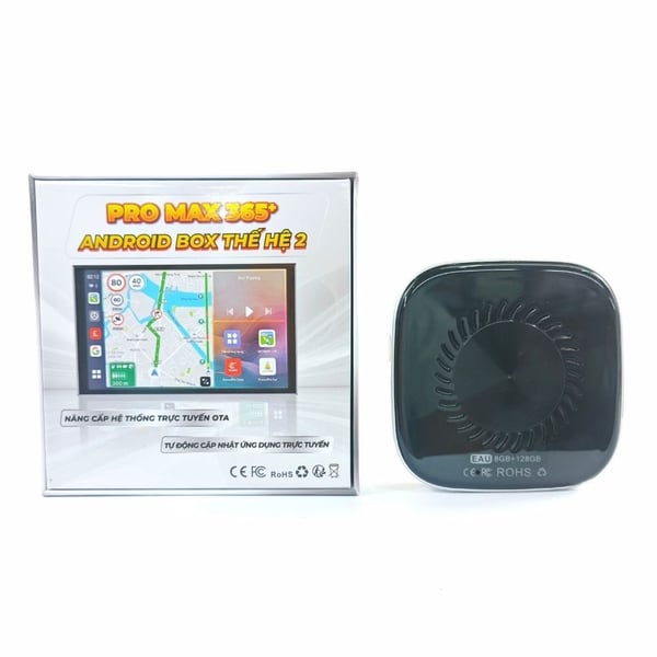 Android Box Ô Tô Eononpro Pro Max 365 Plus (Thế Hệ 2) - Cấu Hình Khủng 8GB+128GB