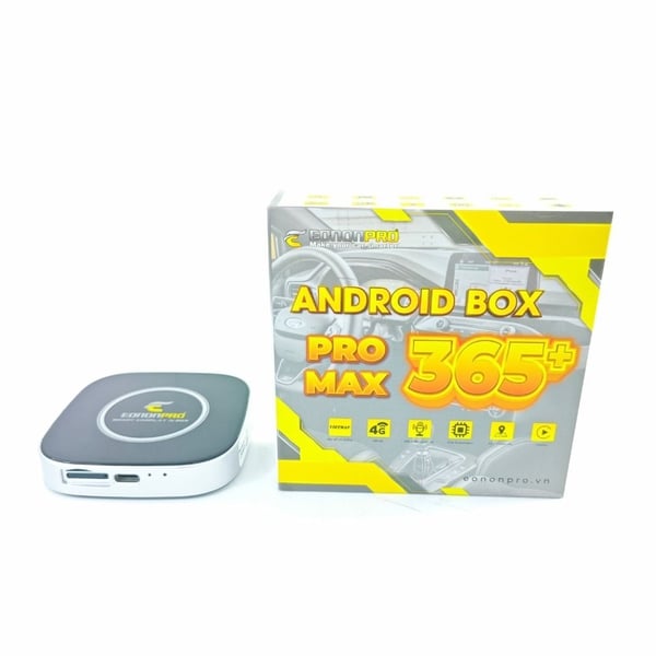 Android Box Ô Tô Eononpro Pro Max 365 Plus (Thế Hệ 2) - Cấu Hình Khủng 8GB+128GB