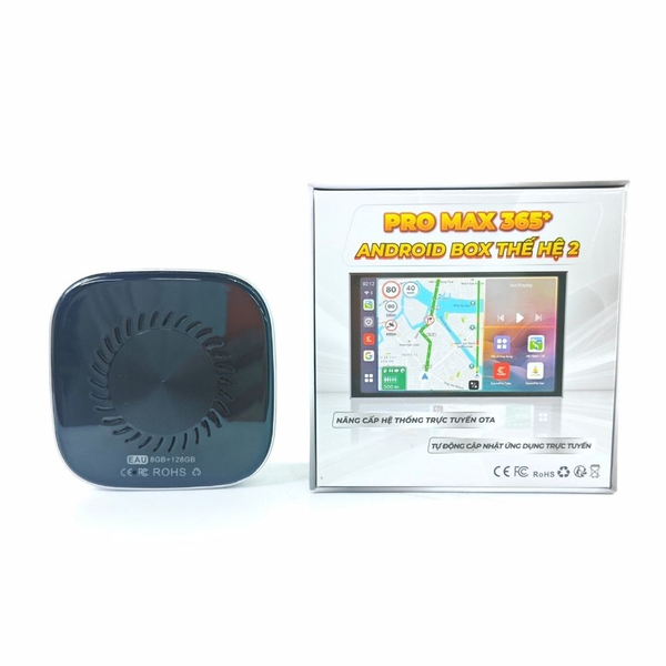Android Box Ô Tô Eononpro Pro Max 365 Plus (Thế Hệ 2) - Cấu Hình Khủng 8GB+128GB