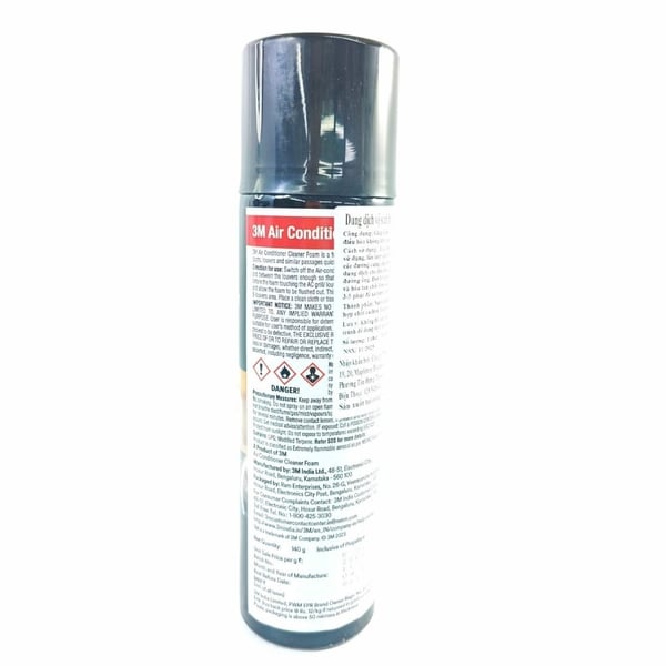 Dung dịch vệ sinh hệ thống điều hòa ô tô 3M Air Conditioner Cleaner Foam (140g)