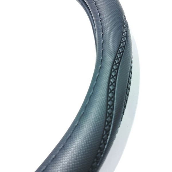 Bọc Vô Lăng Ô Tô Giả Da Cao Cấp - Thiết Kế Carbon Chống Trượt