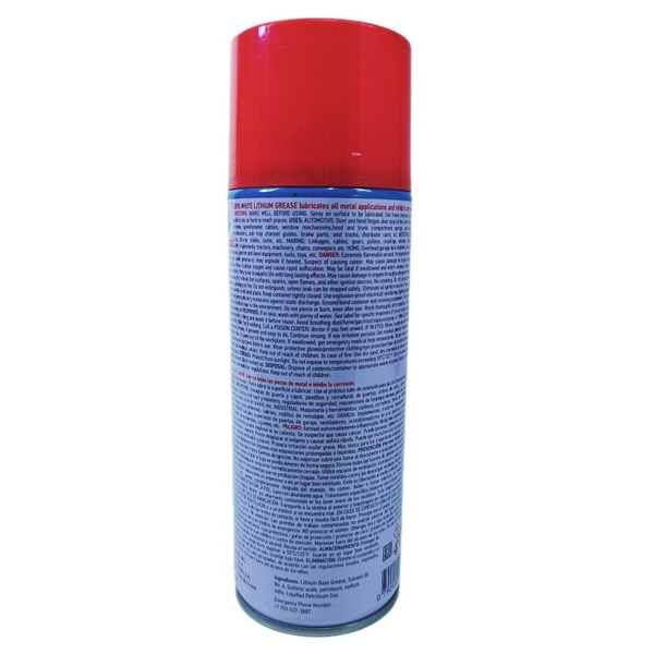 Chai Xịt Mỡ Bò Trắng Bôi Trơn Đa Năng ABRO White Lithium Grease LG-380 (284g)