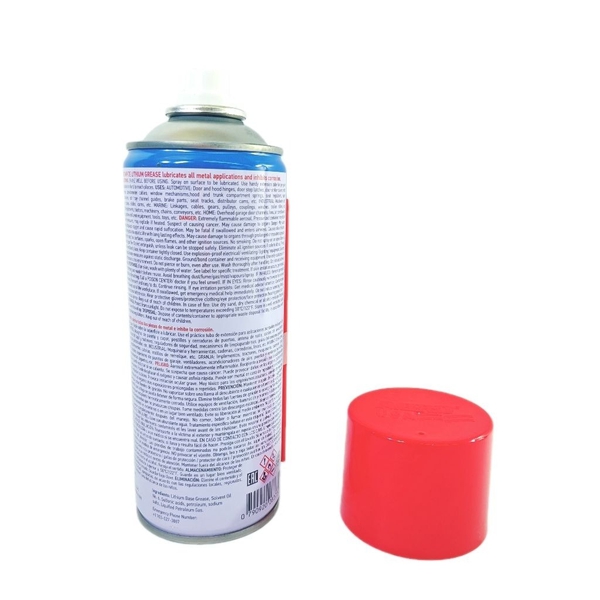 Chai Xịt Mỡ Bò Trắng Bôi Trơn Đa Năng ABRO White Lithium Grease LG-380 (284g)