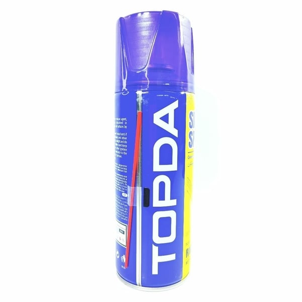 Chai Xịt TOPDA Silicone Spray R104 Bôi Trơn Dưỡng Cao Su Ô Tô (450ml)
