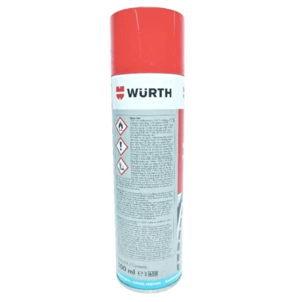 Chai Xịt Vệ Sinh Thắng (Phanh) Wurth Brake Cleaner (500ml) - Đức