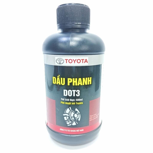 Dầu Phanh (Thắng) Toyota DOT 3 Chính Hãng (500ml)