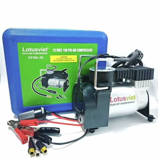  Máy Bơm Hơi Ô Tô Lotusviet CY102-2S (168W)