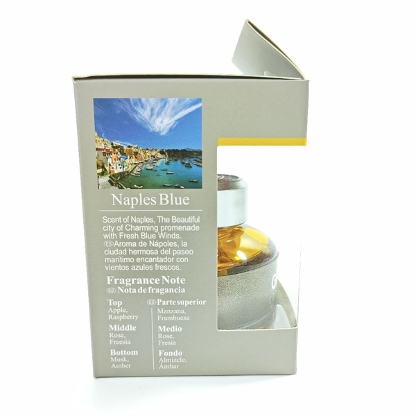 Nước Hoa Ô Tô Cao Cấp Bullsone Grasse - Hương Biển Naples Blue (110ml)