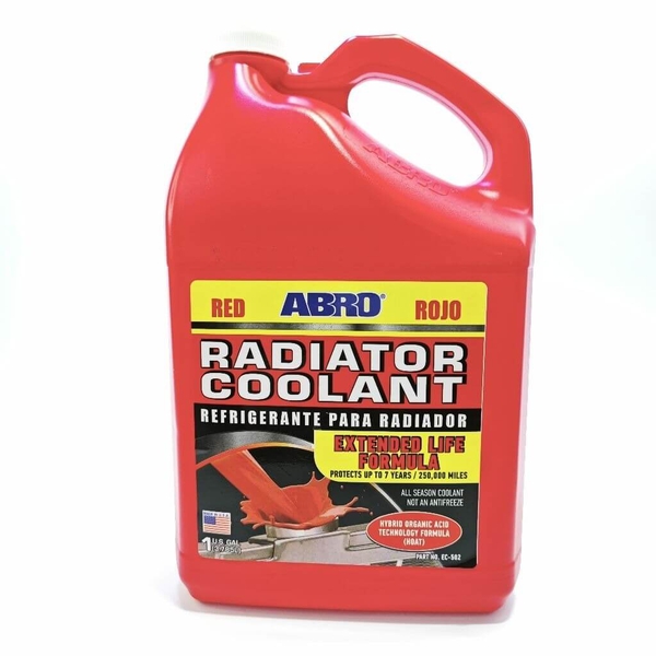 Nước Làm Mát Ô Tô ABRO Red (Màu Đỏ) 3.785L - Chính Hãng Mỹ