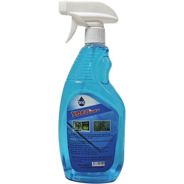 Nước Lau Kính Ô Tô YOCOWAX Ocean Cool (650ml)