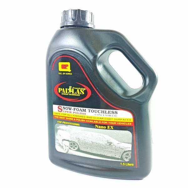 Nước Rửa Xe Bọt Tuyết Không Chạm Pallas Snow-Foam Touchless Nano EX (1.5 Lít)