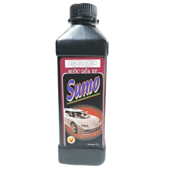 Nước Rửa Xe Sumo (1 Lít) - [HÀNG CHÍNH HÃNG] - Siêu Bóng & Bảo Vệ Lớp Sơn Xe