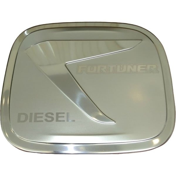 Ốp Nắp Xăng Toyota Fortuner (2017-2025) – inox Chrome Cao Cấp