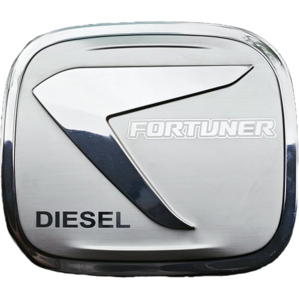 Ốp Nắp Xăng Toyota Fortuner (2017-2025) – inox Chrome Cao Cấp