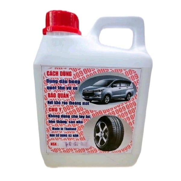 Dung dịch bóng vỏ xe 009