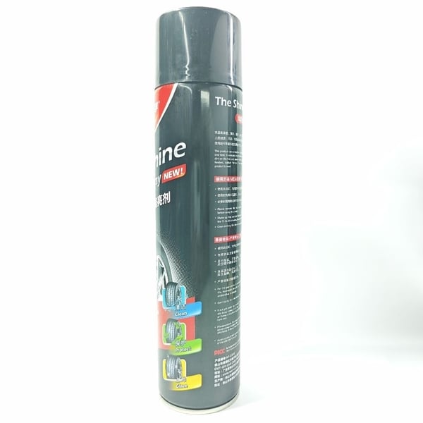 Chai Xịt Bóng Lốp Xe UFU Hot Shine Tyre Spray - Dưỡng Đen & Chống Rạn Nứt (720ml)