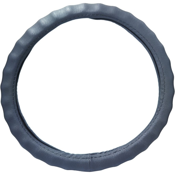 Bọc Vô Lăng Ô Tô Thiết Kế Ngấn Gợn Sóng – Màu Đen Sang Trọng (Size M - 38cm)